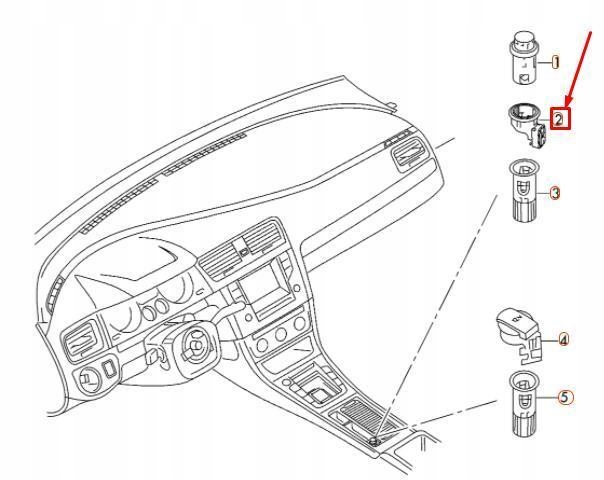 фото №9, Корпус стяжная с led vag volkswagen golf passat оригинальный 5q0919341