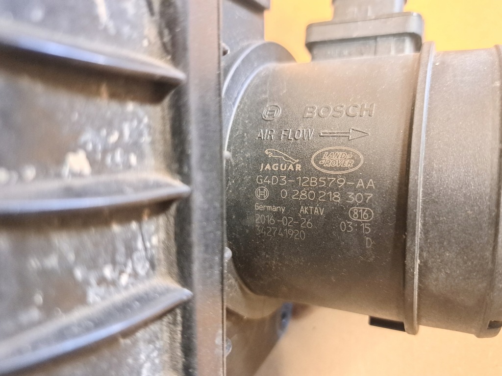 фото №9, Корпус фильтра воздуха расходомер jaguar f-pace x761 gx63-9600-be