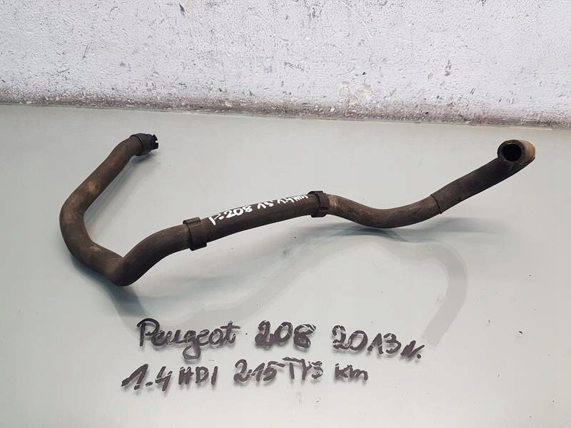 фото №1, Wąż труба wody peugeot 208 1.4 hdi