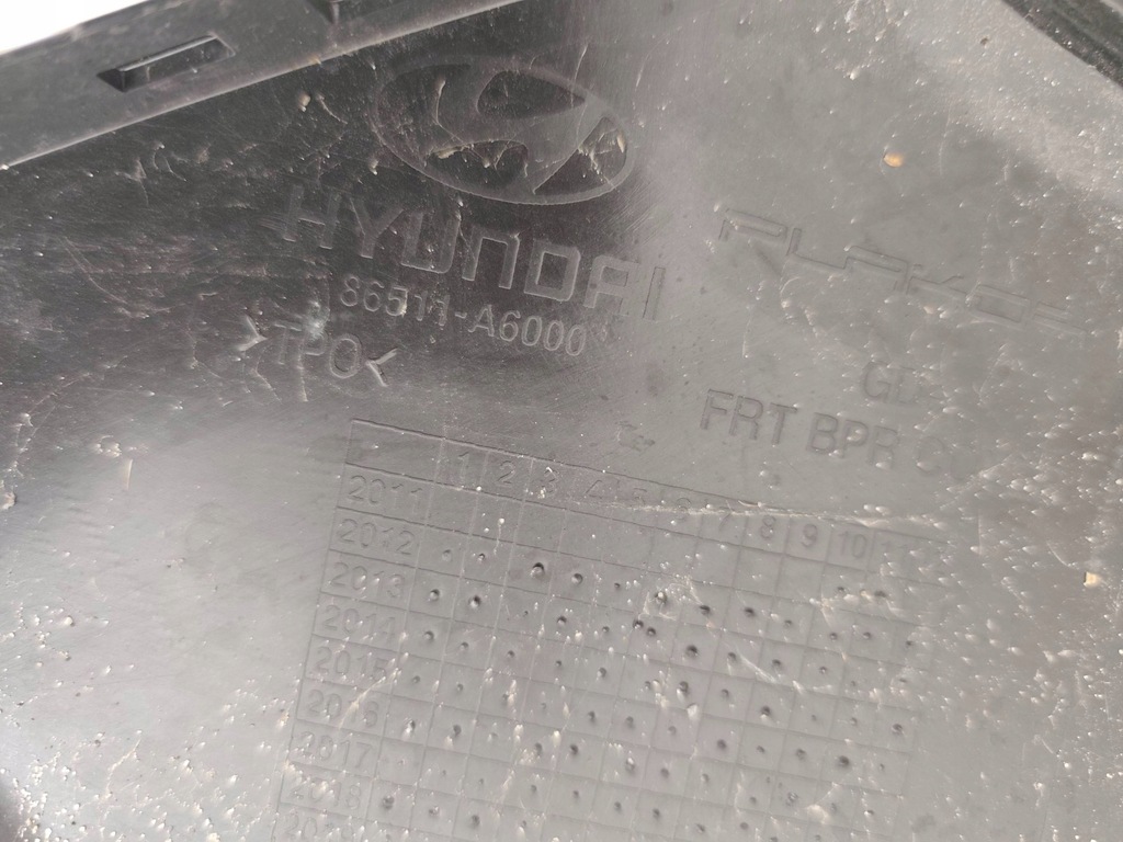 фото №7, Hyundai i30 ii передній бампер оригінал 86511-a6000 2011-2017