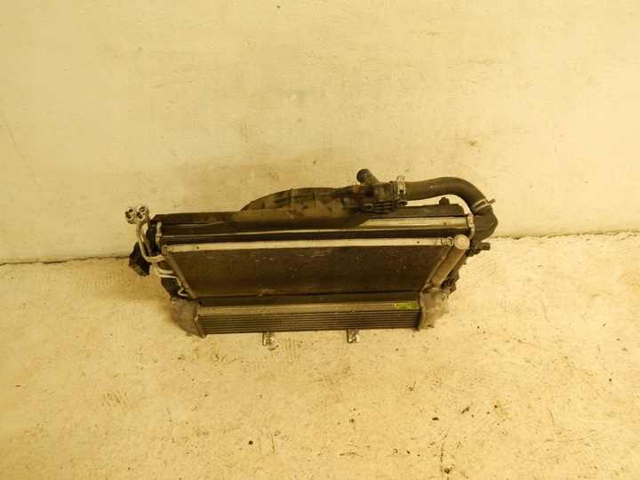 Радиатор hyundai kona 1,0 tgdi 17-19 набор радиатор вентилятор woda кондиционер с Разборки