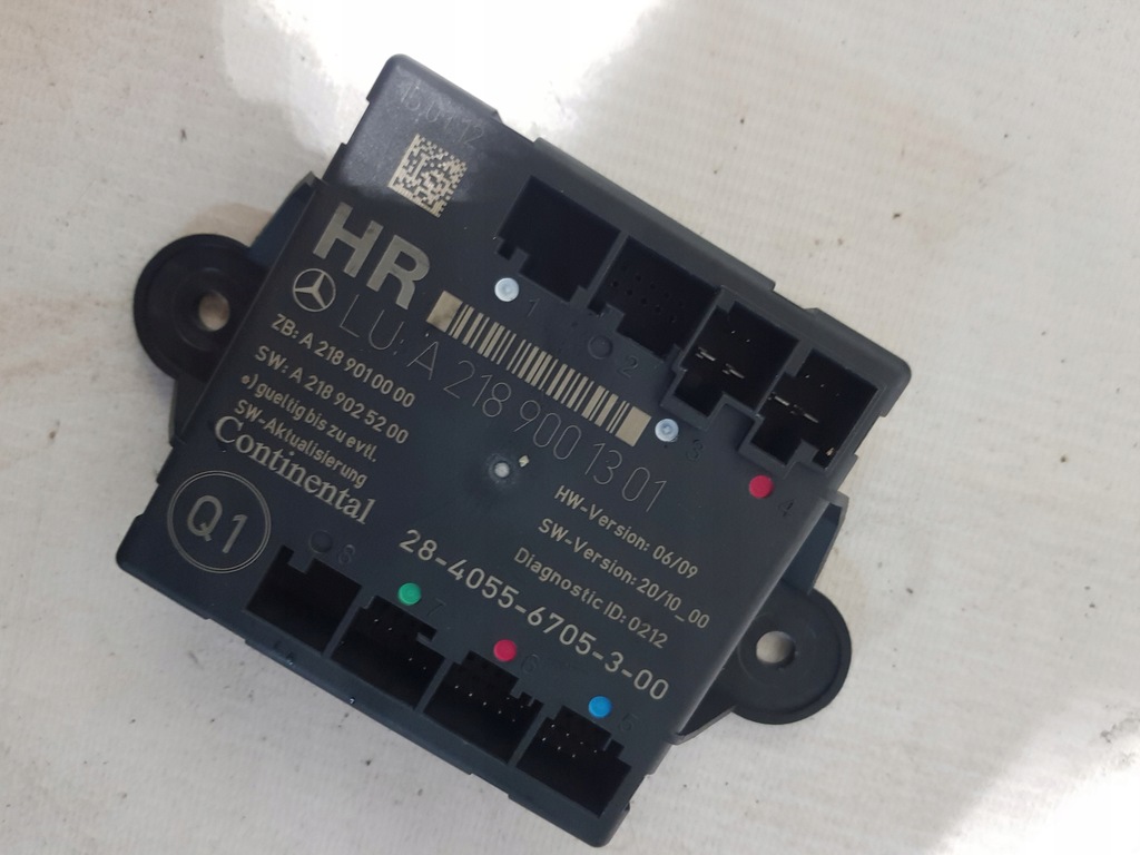 фото №1, Mercedes cls w218 модуль дверь 2189001301