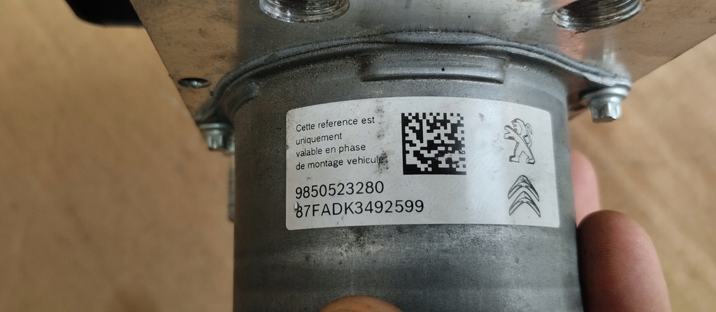 фото №7, Насос тормозная abs opel astra vi l 23r 9835100780 peugeot 308 iii t10