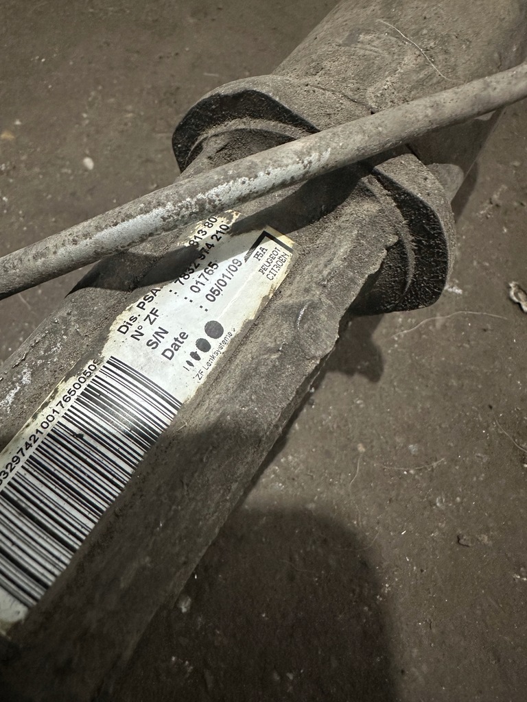 фото №5, Peugeot expert scudo рейка рульова 7832643 7832974210