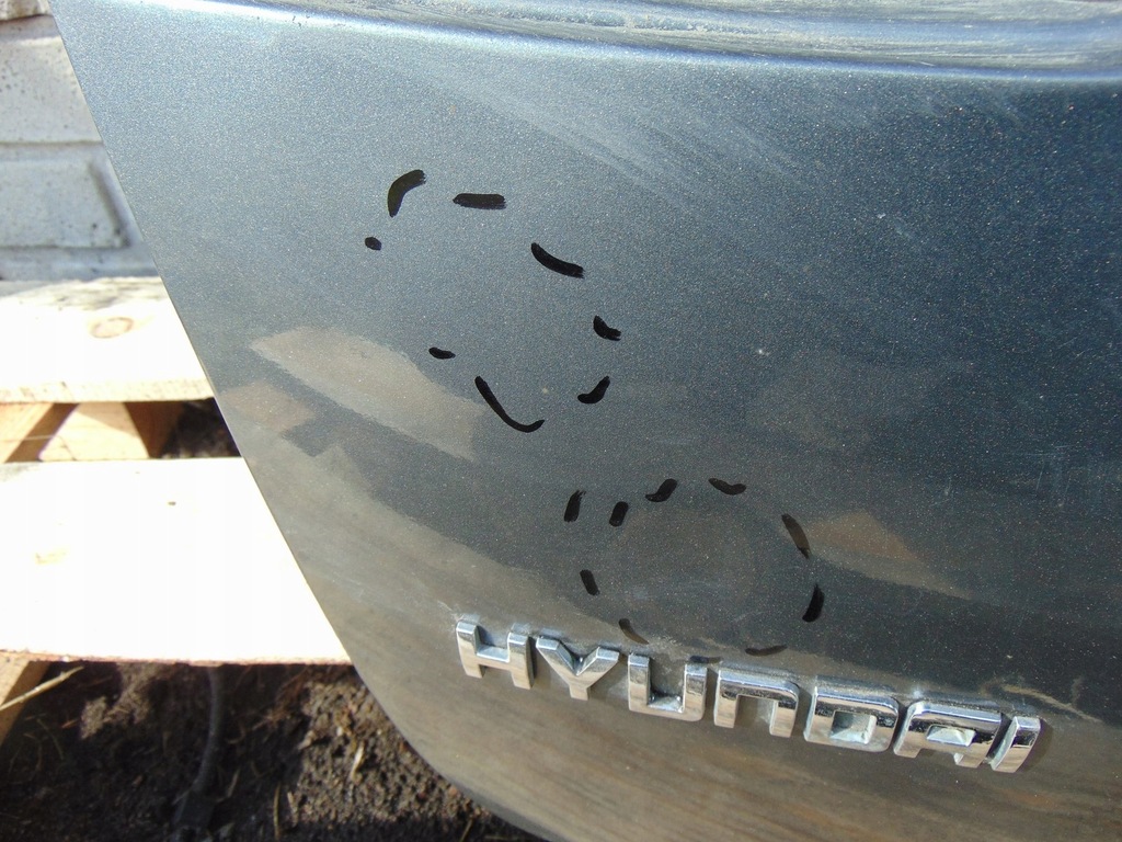 фото №10, Кришка багажника багажника задня hyundai santa fe ii