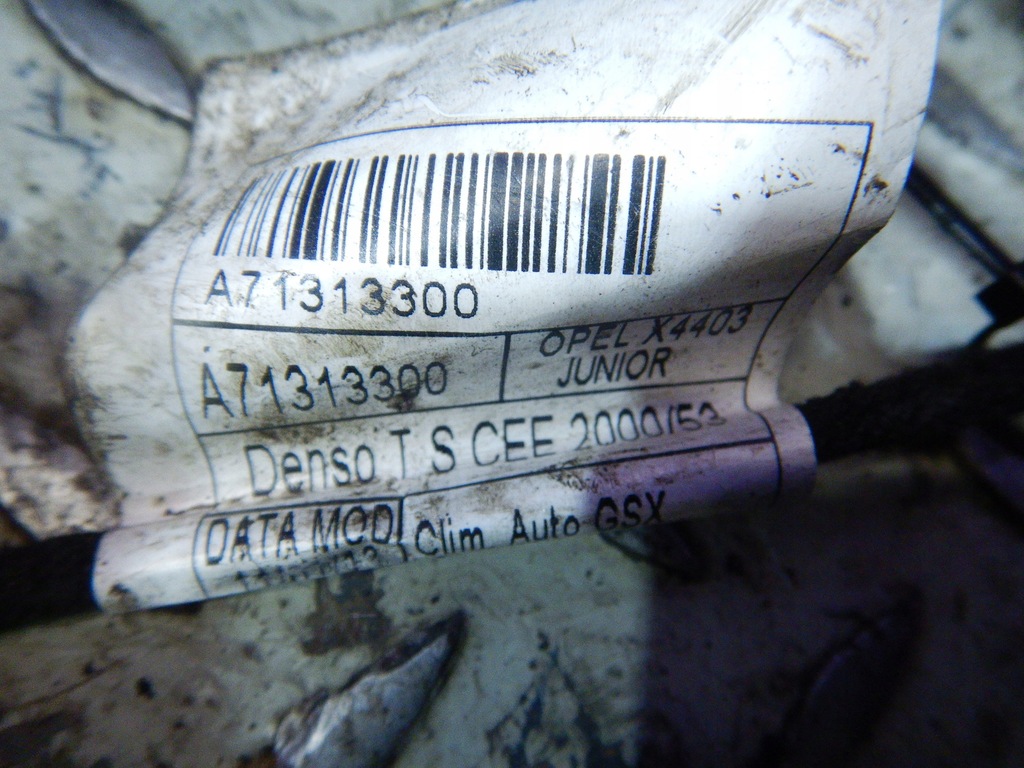 фото №7, Adam 12- 1,4 електропроводка джгут салону 13356879