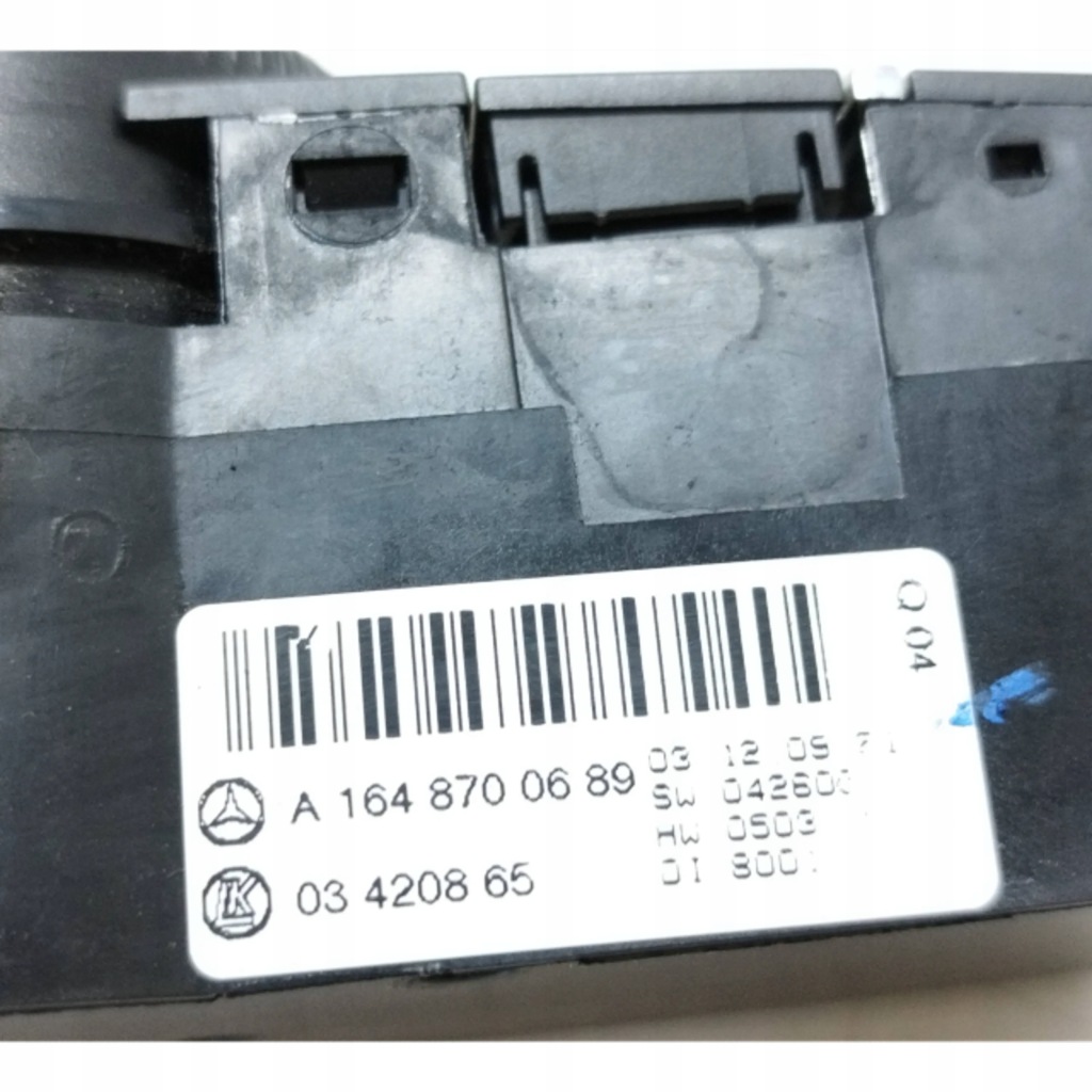 2010 mercedes-benz gl x164 панель кондиціонера a1648700689 Зі Шроту