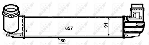 Интеркулер к renault scenic 3 1.2 tce 1.5 dci Цена