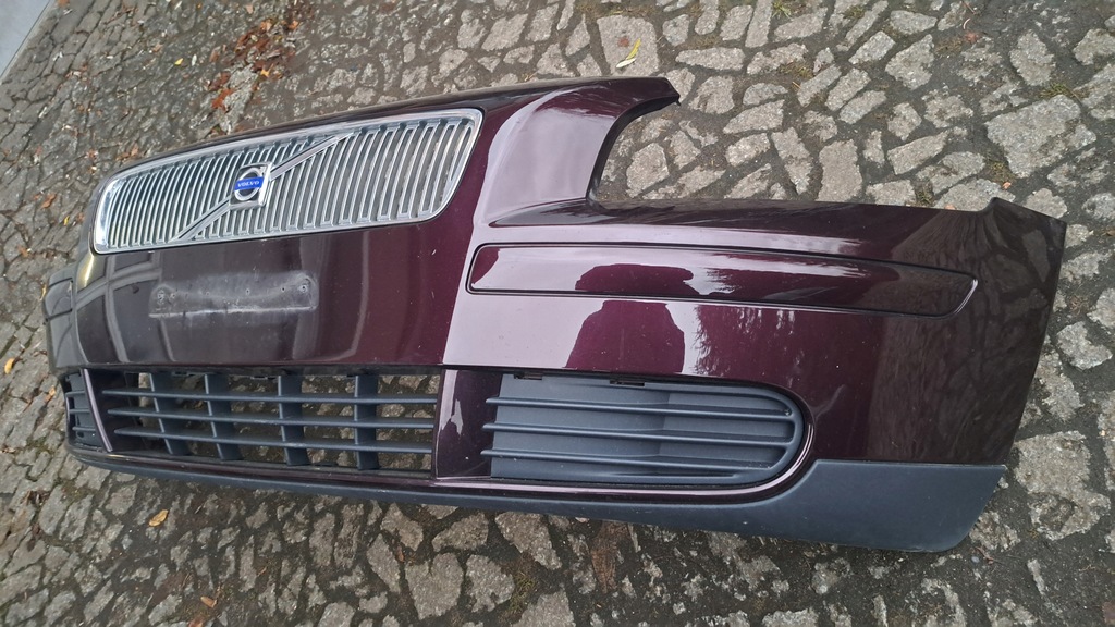 фото №6, Volvo v50 s40 ii 04-07 бампер передний перед решётка радиатора 463-46 bardzo хороший