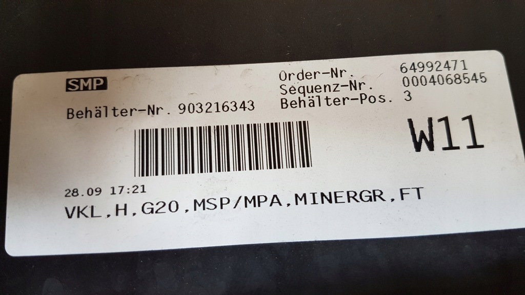 фото №10, Бампер задний bmw seria 3 g20 m-pakiet