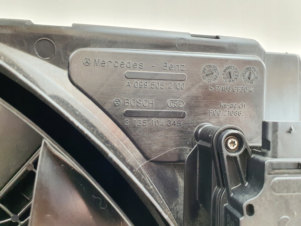 фото №9, Mercedes glc 253 x 253 новый вентилятор a0999064303