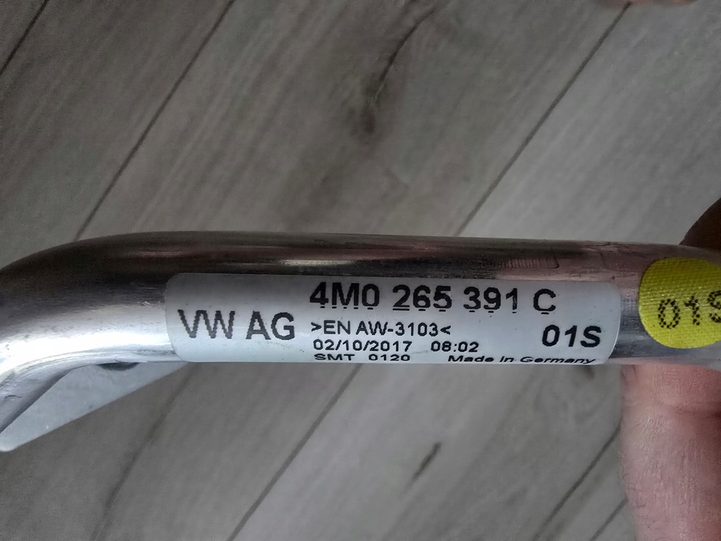 фото №4, Труба шланг wody audi q7 q8 4m0265391c