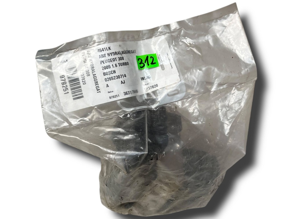 фото №7, Насос abs peugeot citroen 9666229480 0265230714 peugeot 308 !j