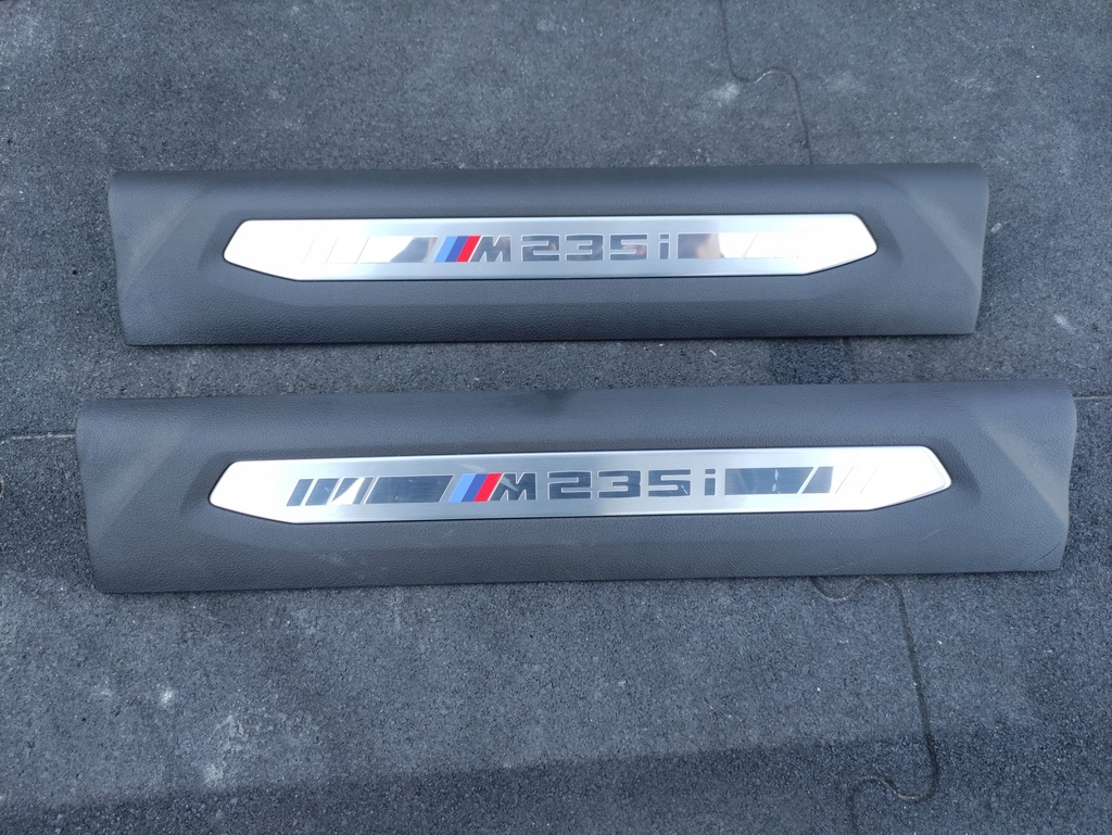 фото №1, Накладки декоративные пороговые bmw 2 f44 m набор