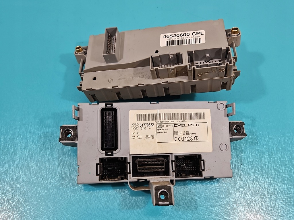 фото №9, Бортовой компьютер блок управления двигателя 51784560 fiat doblo i 1.3 jtd