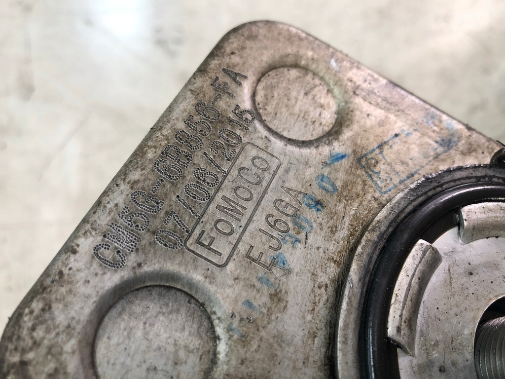 фото №7, Радіатор оливи ford ecoboost 1.0 m2da fiesta