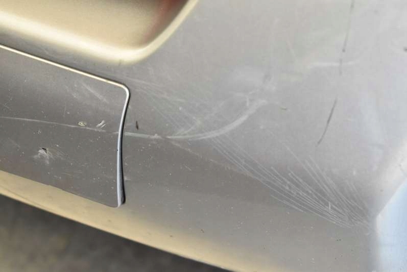 фото №7, Бампер перед передний серебристый 62022jg44h nissan x-trail 2 ii t31 08-13