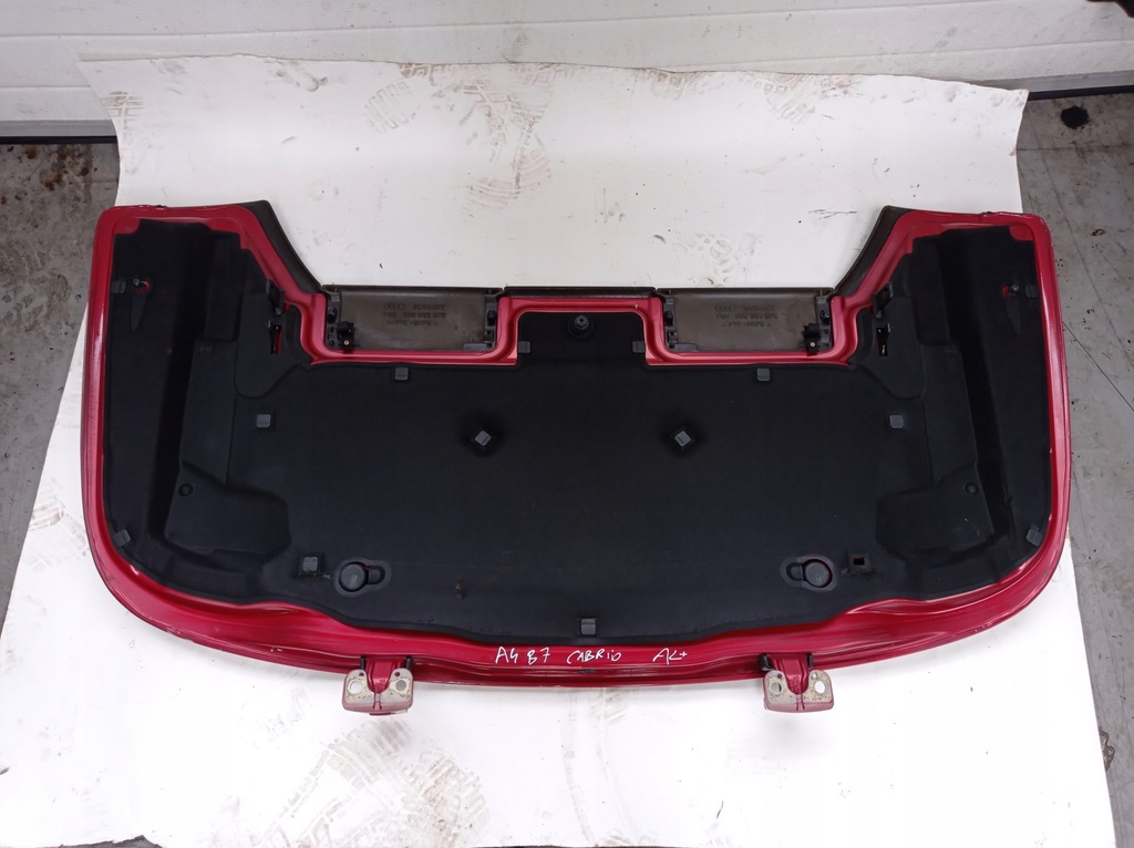 фото №10, Кришка багажника кришка захист дах audi a4 b7 cabrio