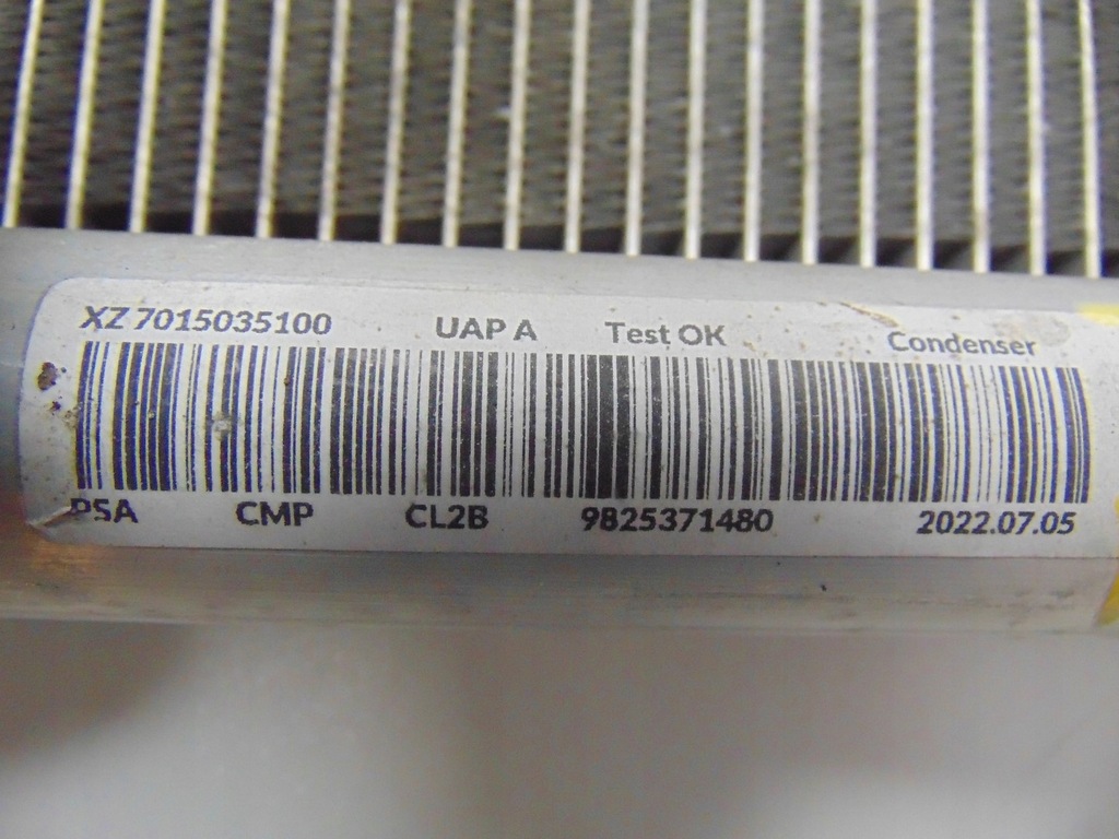 фото №9, Радиатор кондиционера opel mokka b 9825371480