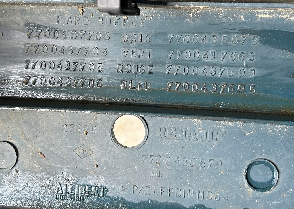 фото №13, Бампер перед передний renault scenic i rx4 омыватель