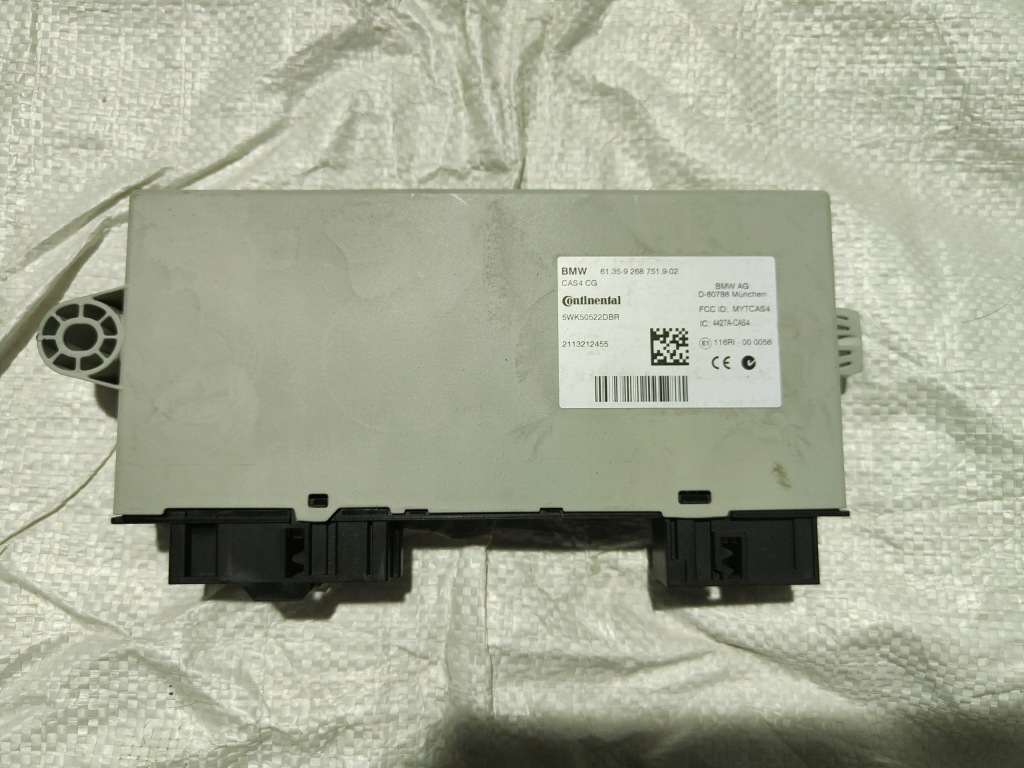 фото №1, Bmw f10 модуль блок керування cas4 9268751