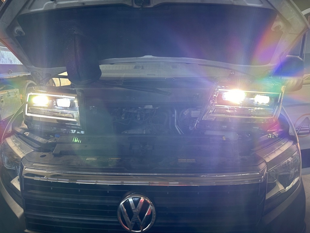 фото №12, Vw crafter лампи full led + адаптери з лампа h7 na лампи full led