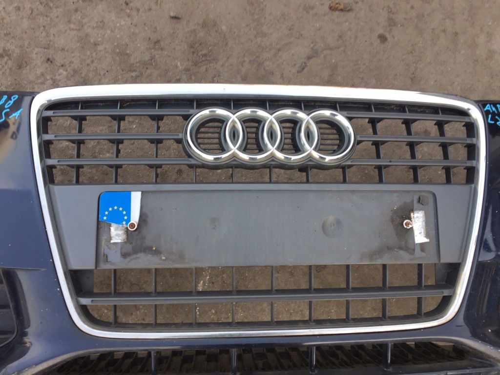 Audi a4 b8 бампер передний решётка радиатора перед решётка радиатора lz5a с Разборки