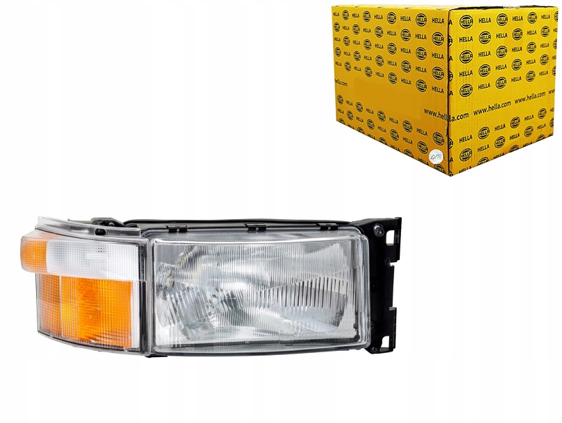фото №1, Фара p scania 4 p g r t 05.95- hella