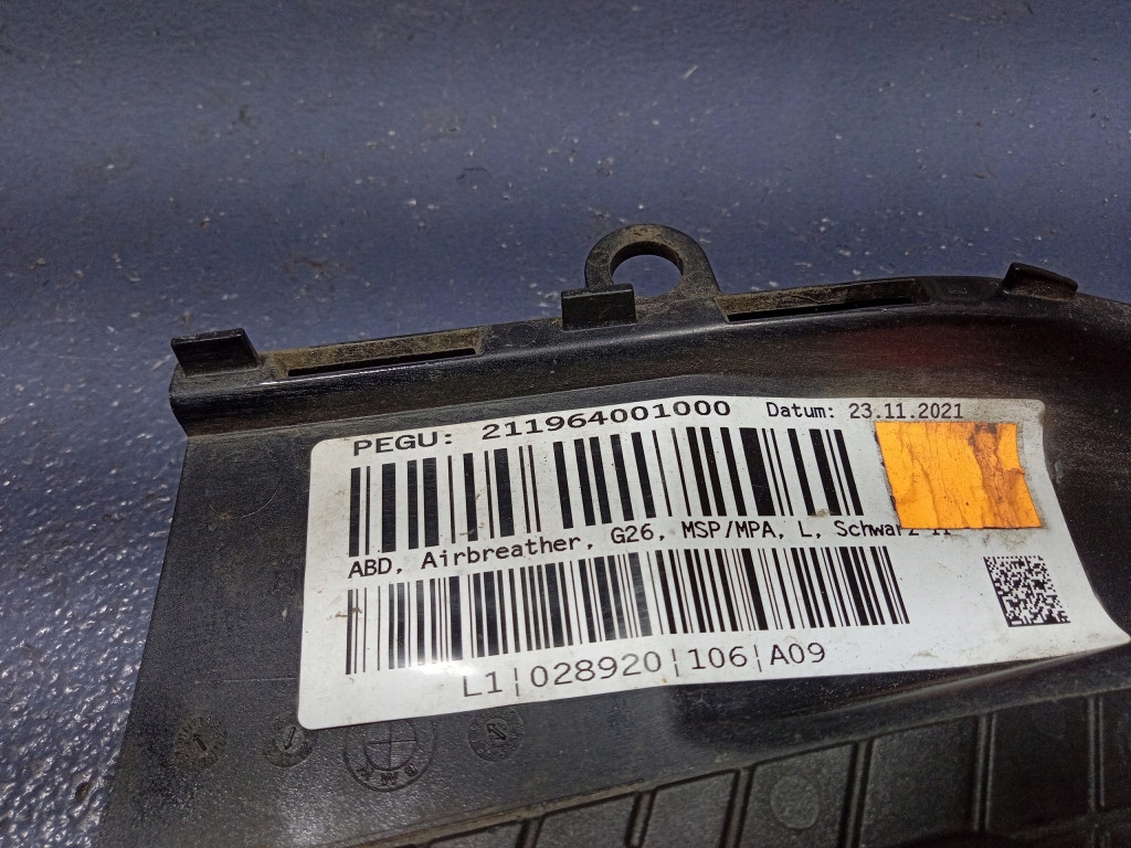 фото №5, Bmw i4 g26 впуск воздуха решётка решётка радиатора крыло перед левый 8081707