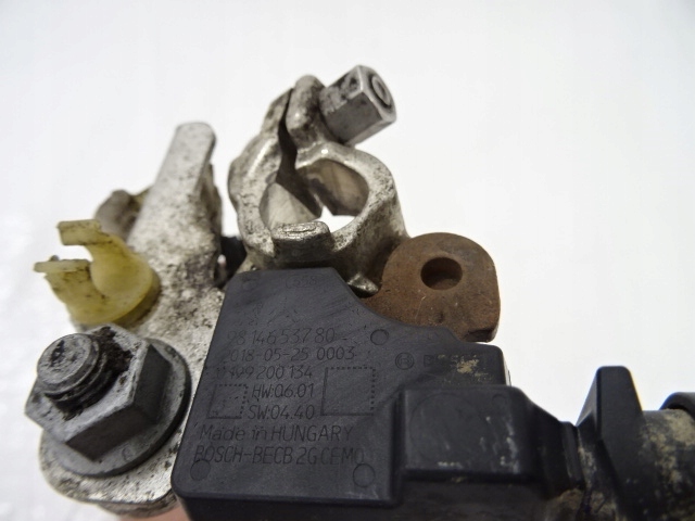 Peugeot 308 2 t9 рестайлинг  клемма минусовая аккумулятор 9814653780 с Разборки