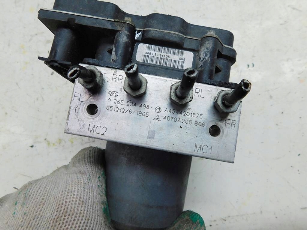 фото №7, Smart forfour i 2006r насос abs a4544201675