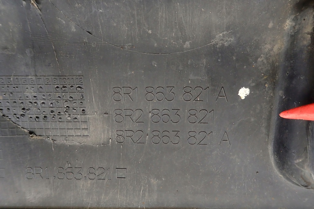 фото №10, Audi q5 sq5 8r захист підвіска плита нижня двигуна 8r1863821oe