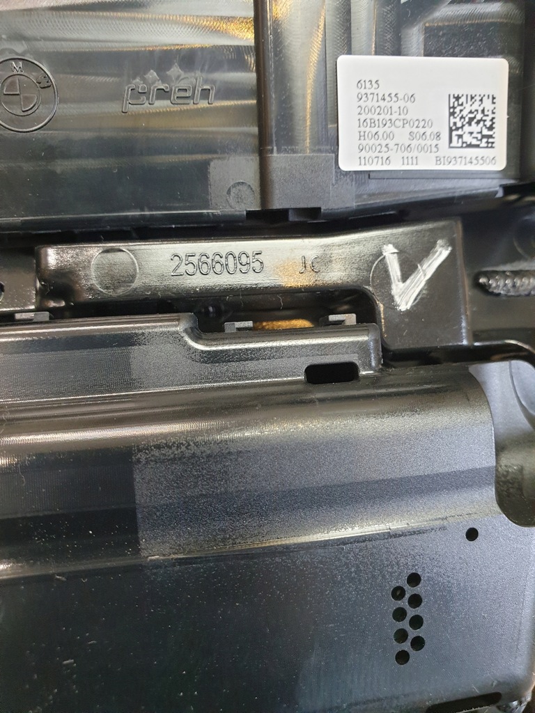 фото №15, Панель кондиціонера радіо навігація navi рамка bmw x1 f48 9371460 оригінальний номер europa