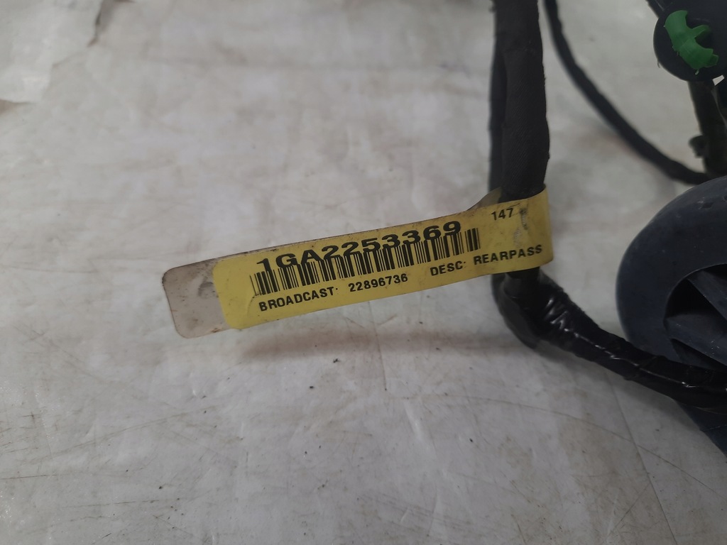 фото №8, Gmc acadia 12-16 жгут дверь правый задняя 22896736 usa