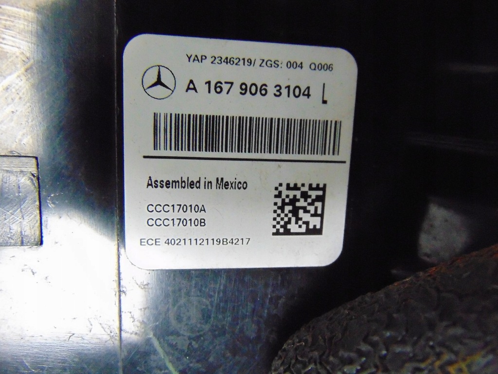 фото №13, Лампа левая задняя mercedes gle w167 a1679063104 europa