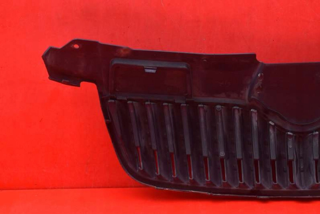 фото №11, Решётка радиатора решётка радиатора czarna 5j0853668 skoda fabia 2 ii 07-10