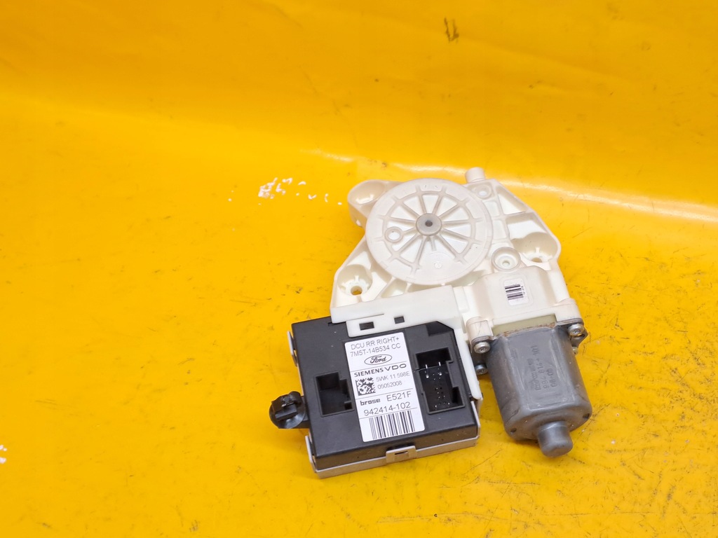 фото №10, Моторчик электрический окон правый задняя focus mk2 lift hb 5 дверь 7m5t14b534cc