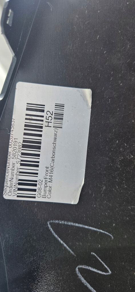 фото №14, Бампер bmw ix3 g08 lift lci 21-23 bev перед перед передній m-pakiet