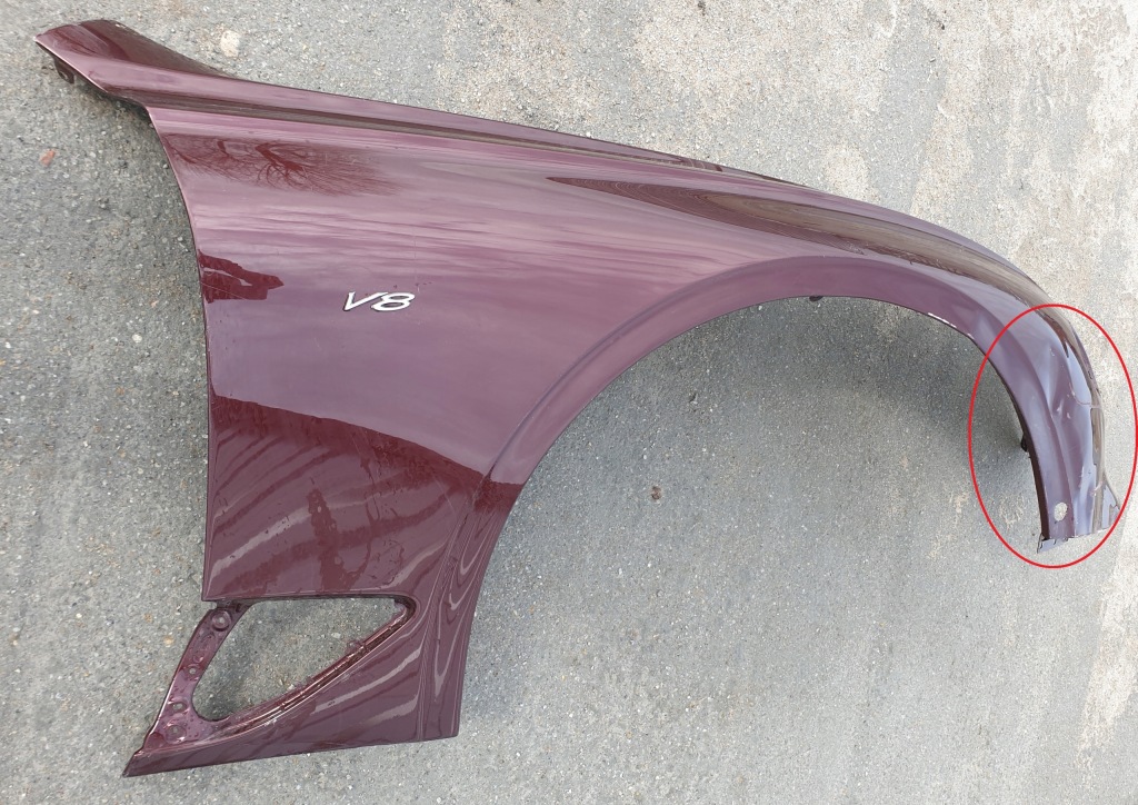 фото №1, Bentley continental gt 18 19 крила передній правий