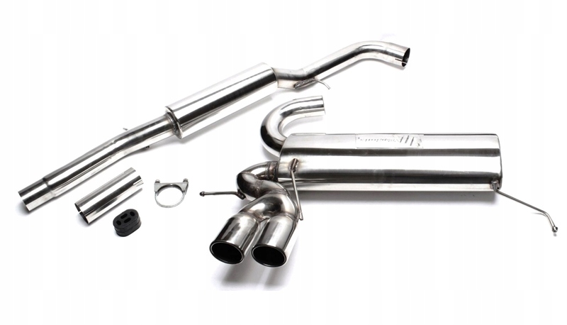 фото №1, Спортивный выхлоп cat back audi a3 s3 8l quattro ta