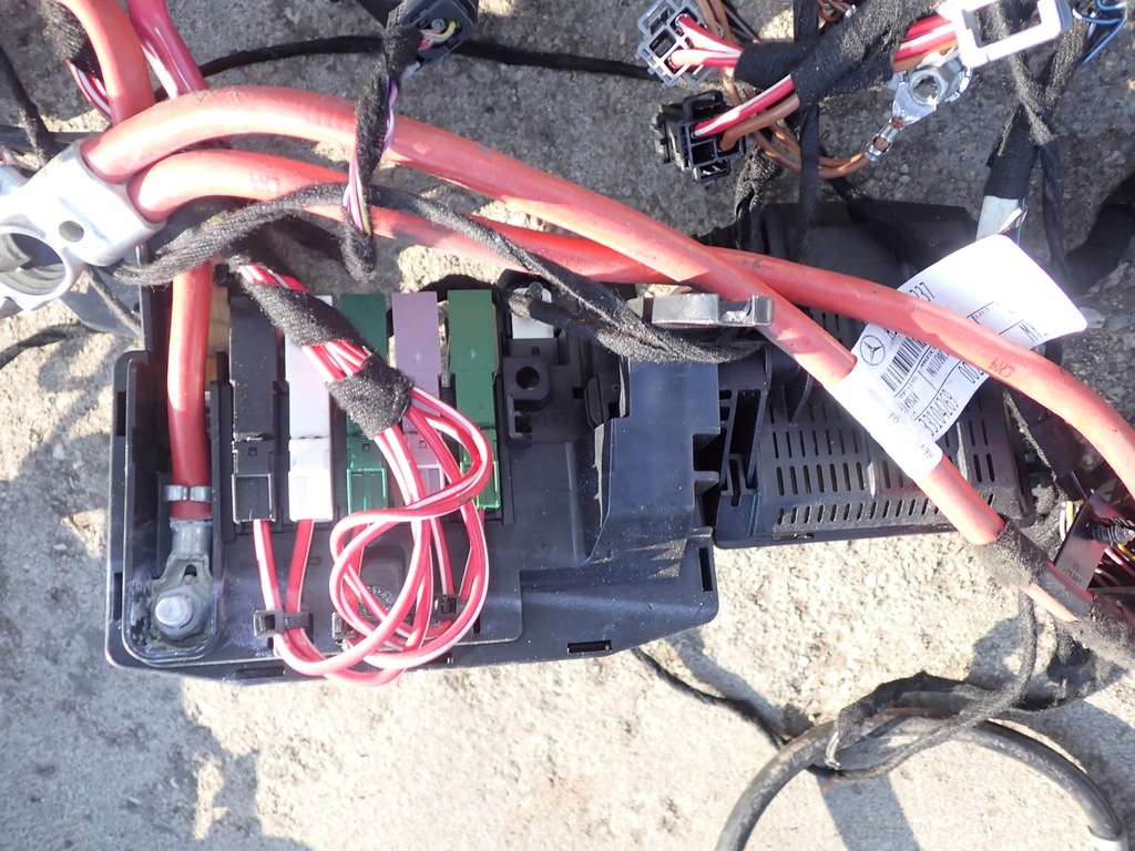 фото №9, Mercedes gls w166 x166 джгут електропроводка електрична салону