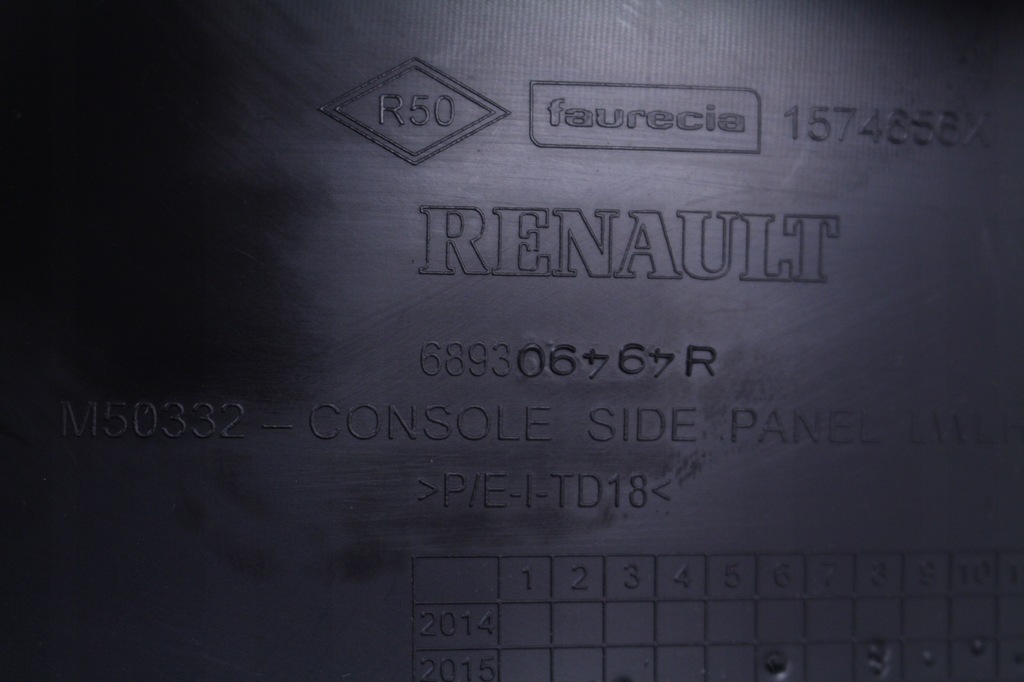 фото №3, Пластик захист стійка renault megane iv 4 17r.