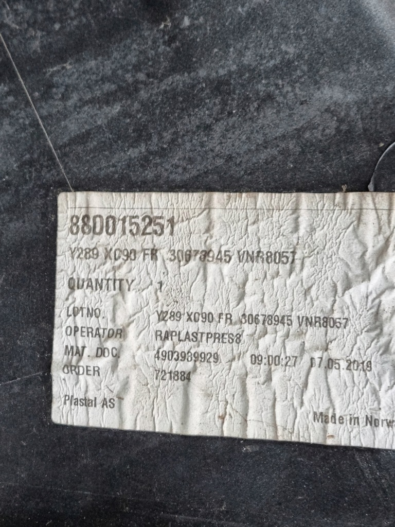 фото №10, Volvo xc90 i lift бампер передний перед