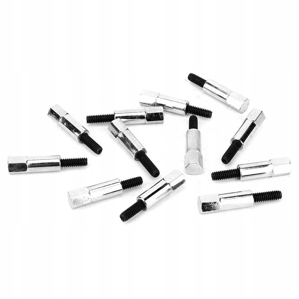 фото №9, 12 sztuk хромированная крышка клапана набор винт