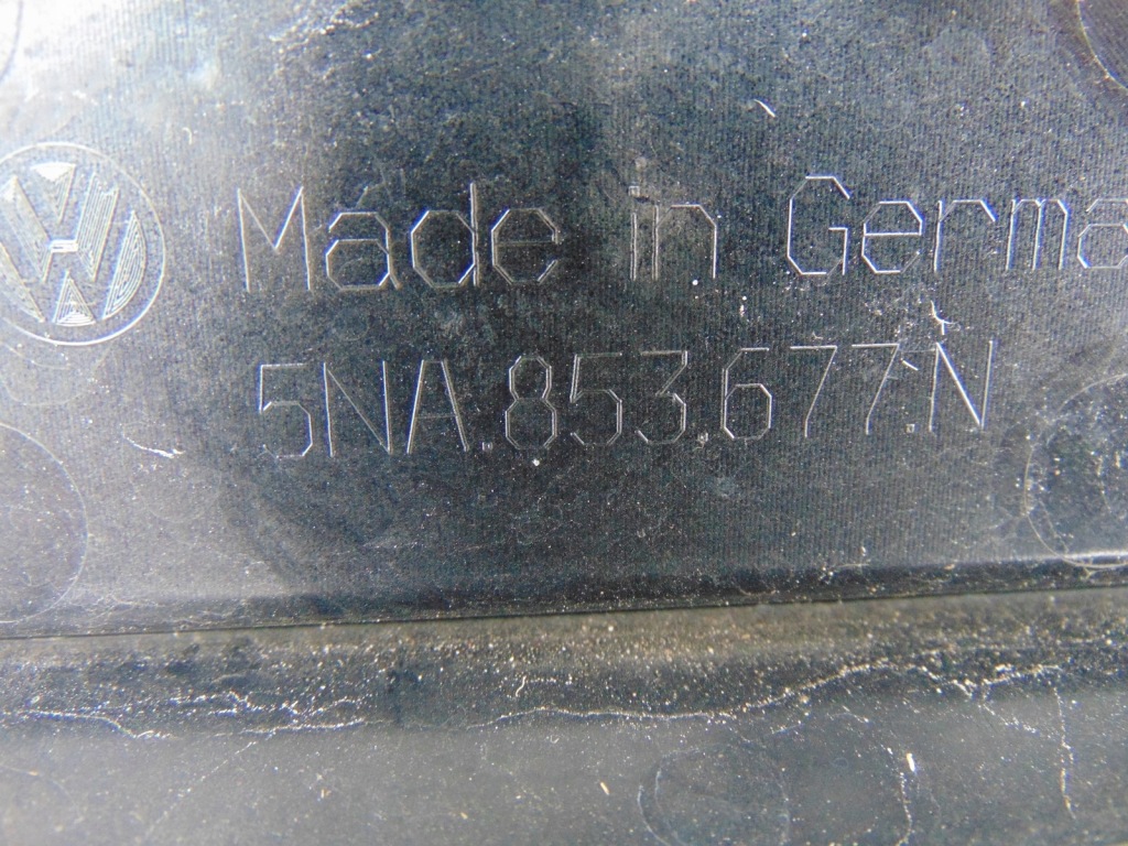 фото №15, Накладка бампера перед диффузор vw tiguan 2020-