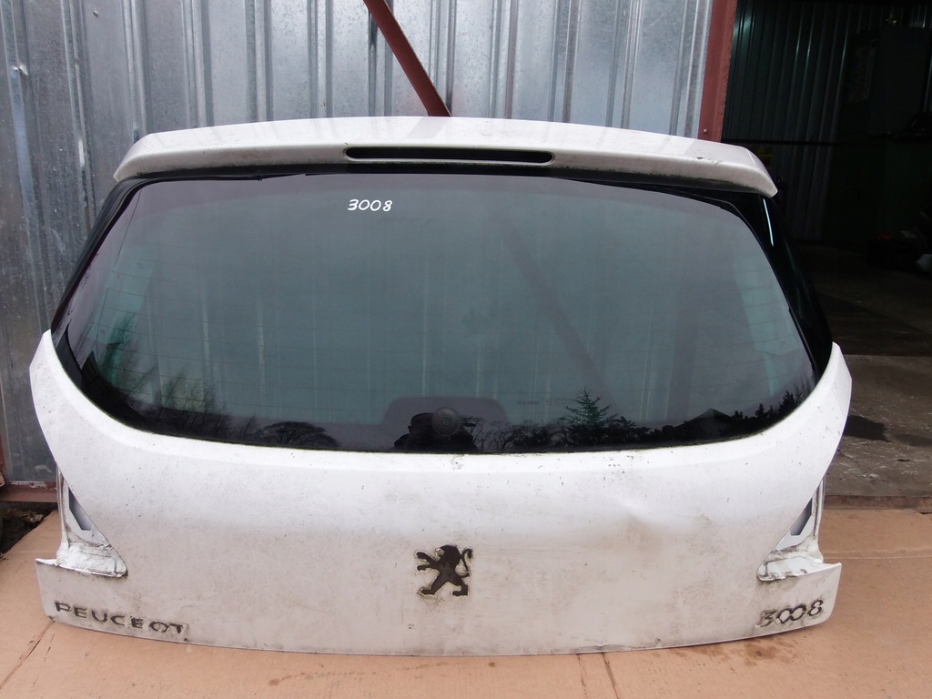 фото №1, Скло кришки кришка багажника peugeot 3008