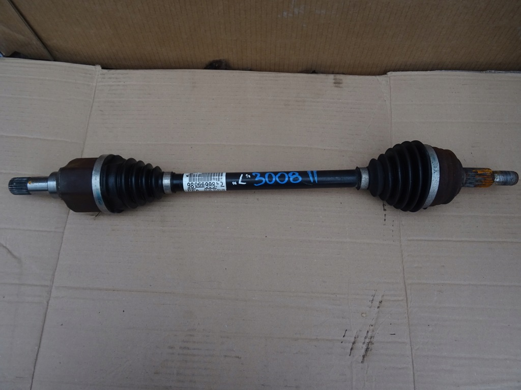 фото №1, Peugeot 3008 ii привідний вал ліва 9806699880