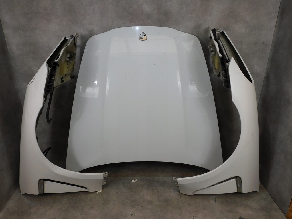 фото №10, Porsche panamera 970 kompletny перед капот лампи бампер pas білий