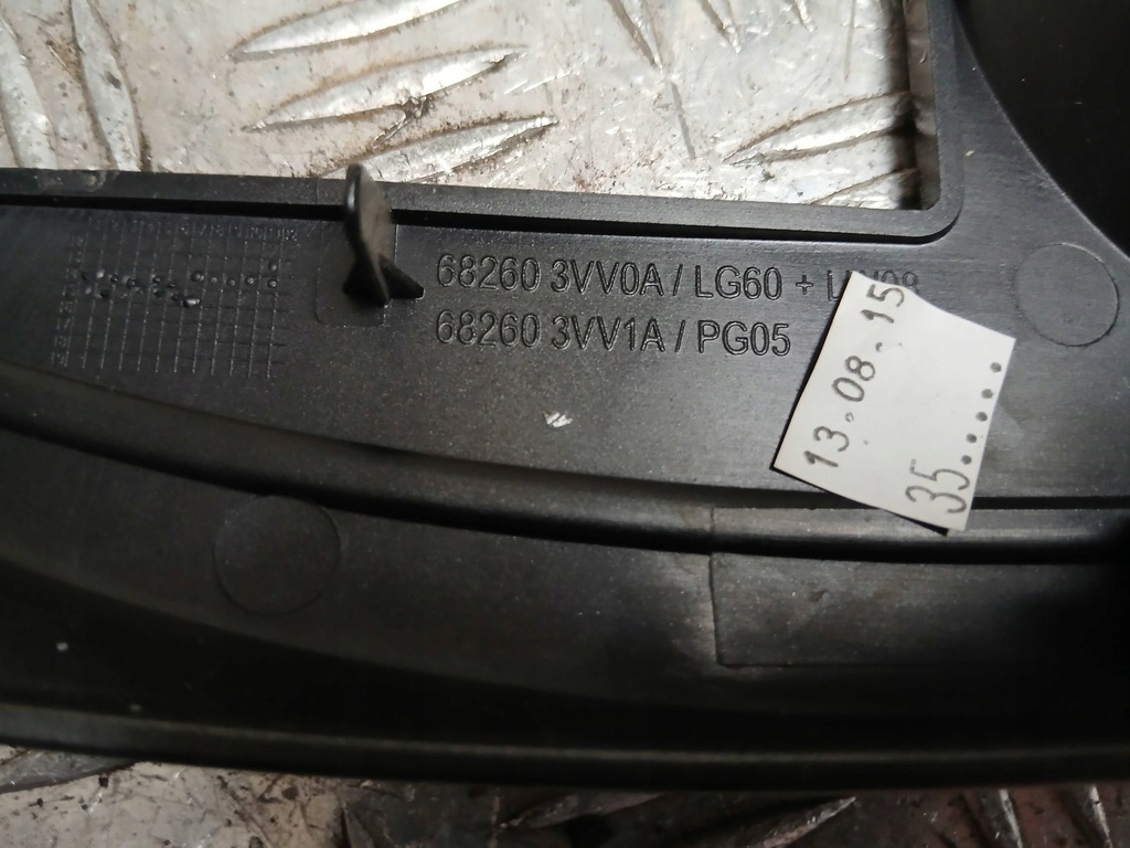 фото №12, Nissan note e12 панель средний рамка 682603vv0a 2015r