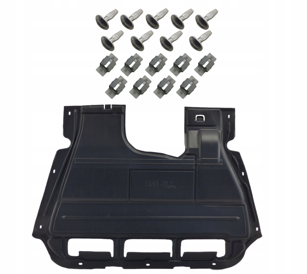 фото №1, Citroen jumpy 2004-2007 защита pod двигатель + клипсы